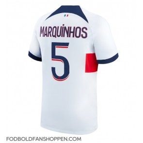 Paris Saint-Germain Marquinhos #5 Udebanetrøje 2023-24 Kortærmet